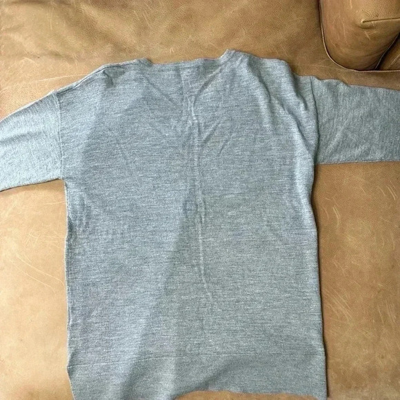 Men’s Pendleton Gray Long Sleeve Sweater Size Large - Picture 7 of 8